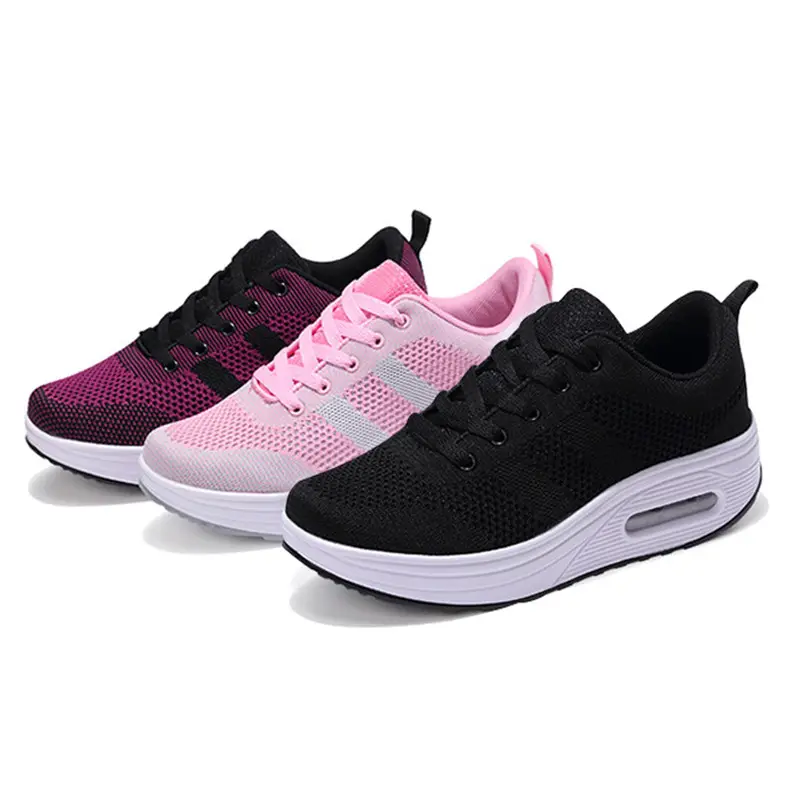 Rocking Shoes for Women, New Korean Style Thick-Soled Air-Cushion Shoes, Fashionable Square Dancer Shoes, One-Piece Drop-Shipping Casual Shoes - Image 15