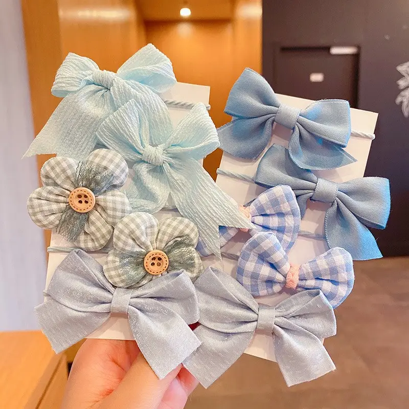Korean Cute Bow Hair Rings for Little Girls - Image 16