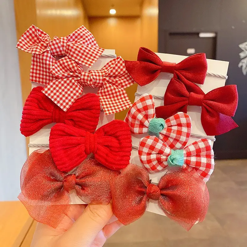 Korean Cute Bow Hair Rings for Little Girls - Image 22