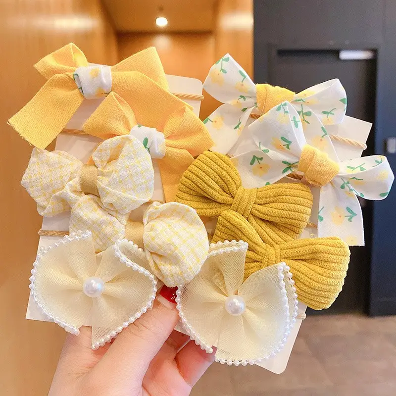 Korean Cute Bow Hair Rings for Little Girls - Image 24