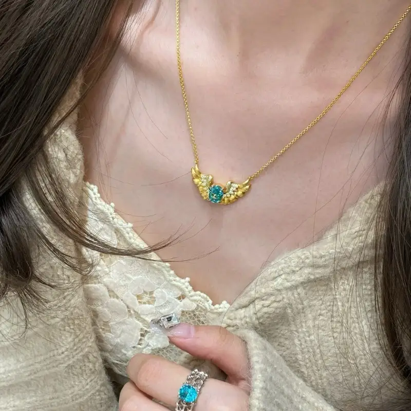 S925 Sterling Silver Butterfly Necklace for Women - Image 9