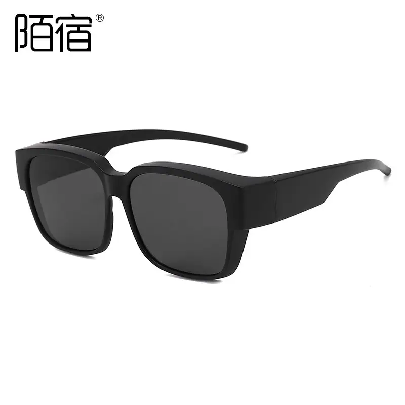 Polarized UV Glasses Black TR90 Sun Protection