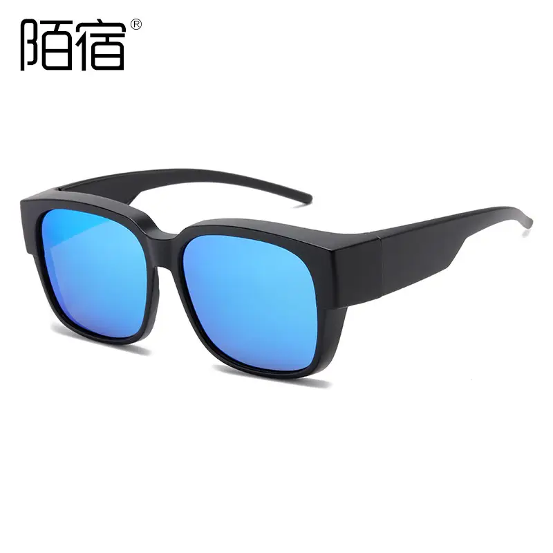 Polarized UV Glasses Black TR90 Sun Protection
