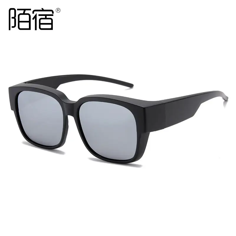 Polarized UV Glasses Black TR90 Sun Protection