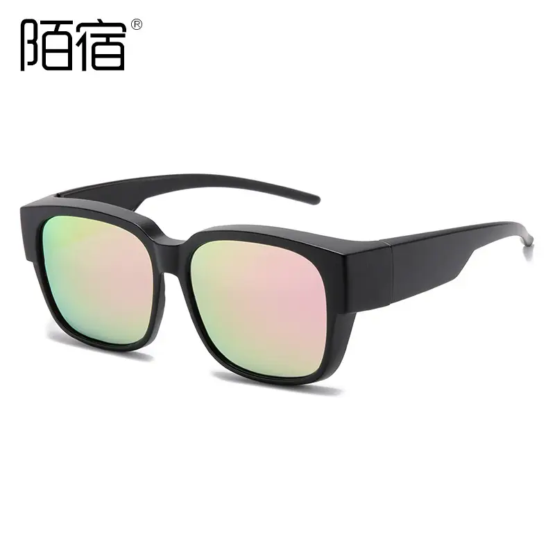 Polarized UV Glasses Black TR90 Sun Protection