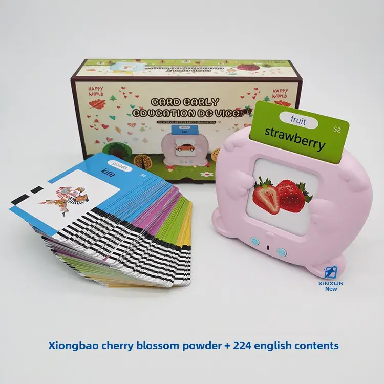 Cross-Border Early Education Flash Cards with Cat Design - Image 2