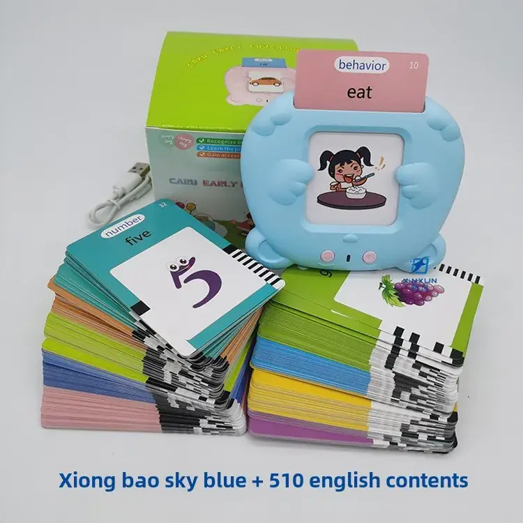 Cross-Border Early Education Flash Cards with Cat Design - Image 3