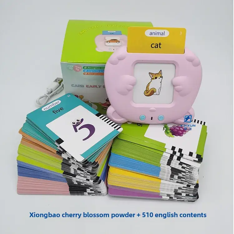 Cross-Border Early Education Flash Cards with Cat Design - Image 4