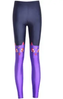 Sexy Women's Hip-Lifting Nine Point Pants in Fuchsia