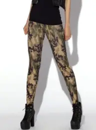 Sexy Women's Hip-Lifting Nine Point Pants in Fuchsia