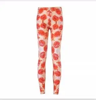 Sexy Women's Hip-Lifting Nine Point Pants in Fuchsia