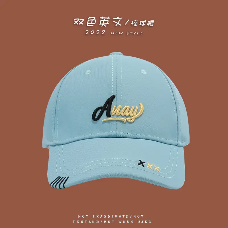 Women's Korean Embroidered Baseball Caps Summer Sun Hat - Image 5