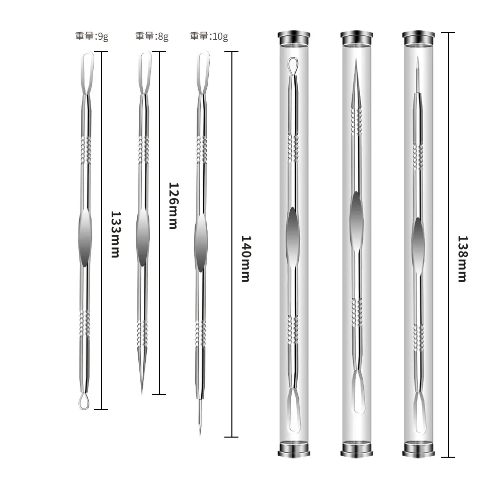 Double-Headed Stainless Steel Acne Needle - Image 9