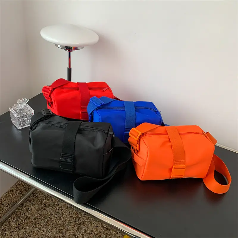 Men Women Red Blue Orange Sports Crossbody Bags - Image 7