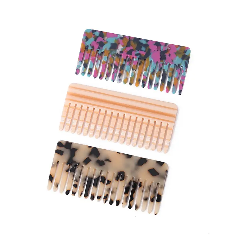 Geometric Acetate Hair Comb for Women - Image 16
