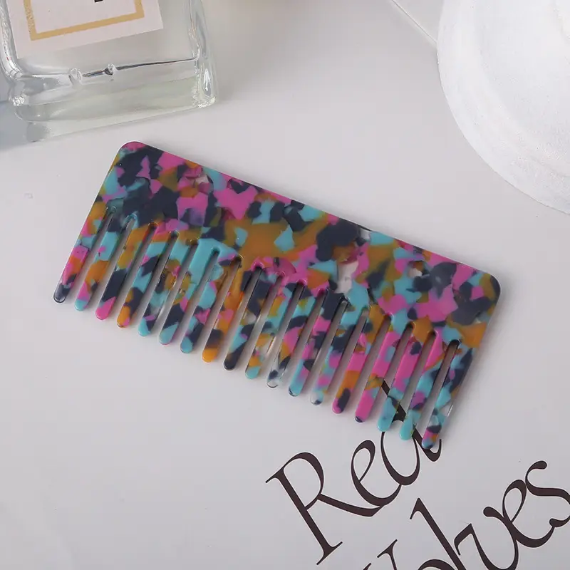Geometric Acetate Hair Comb for Women — feature 8