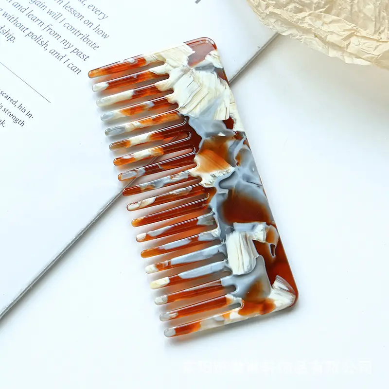 Geometric Acetate Hair Comb for Women - Image 10