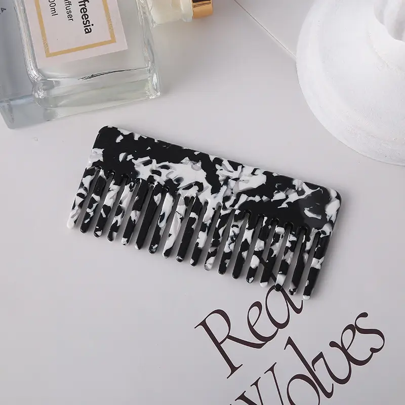 Geometric Acetate Hair Comb for Women — feature 12