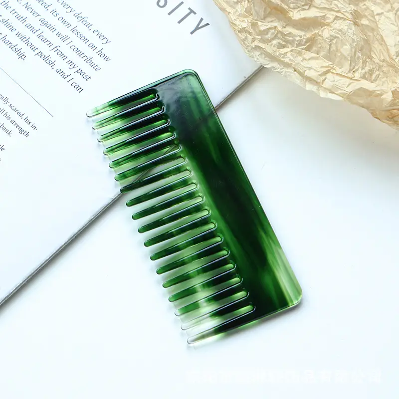 Geometric Acetate Hair Comb for Women - Image 6