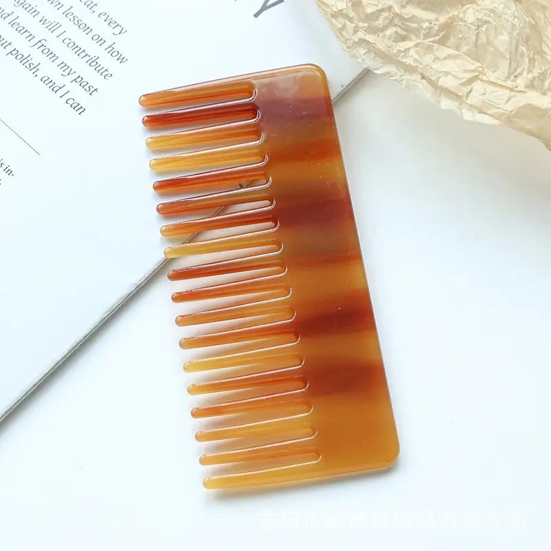 Geometric Acetate Hair Comb for Women - Image 7