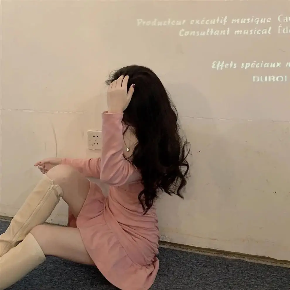 Sweet Retro Pink Skirt Dress for Women 2025 — feature 16
