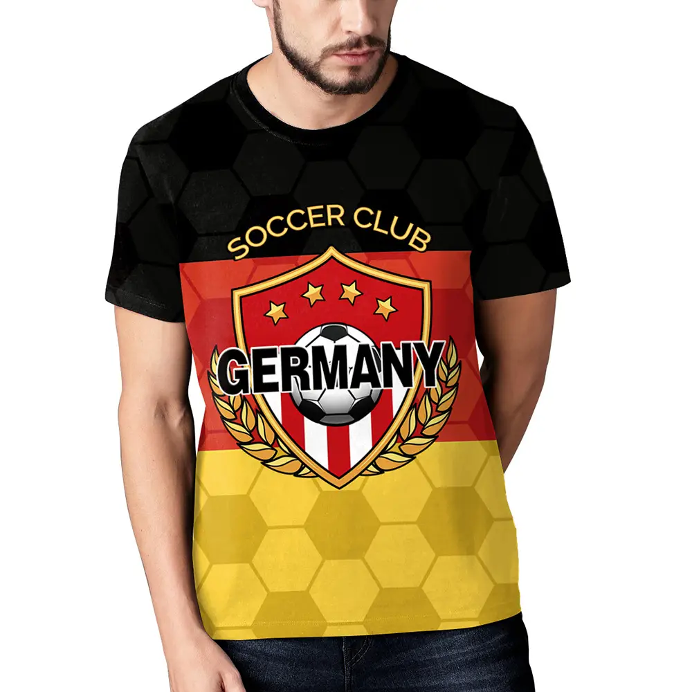 Brazil Football Club Men Green Yellow T-Shirt