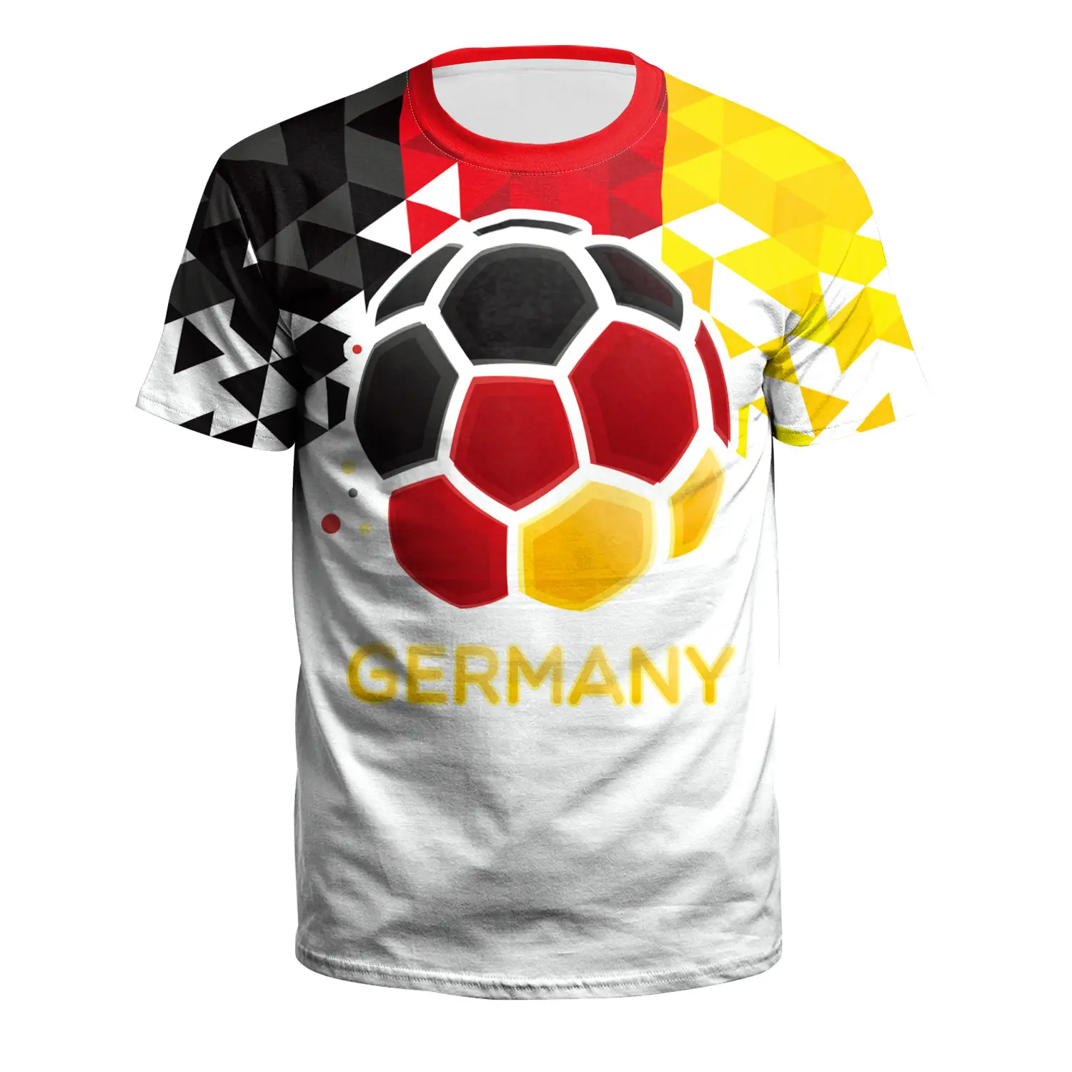 Brazil Football Club Men Green Yellow T-Shirt