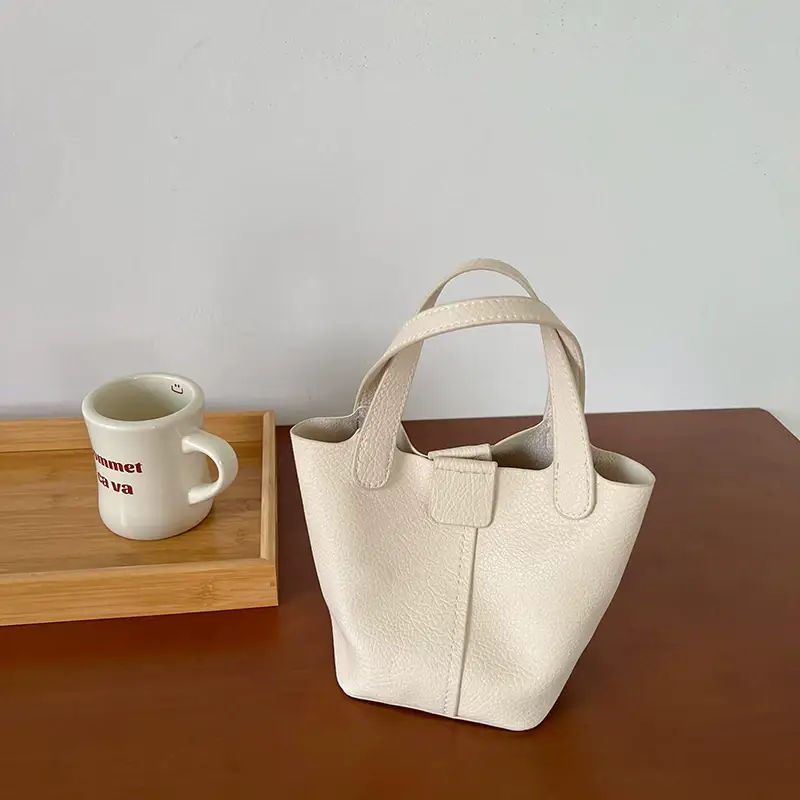 2026 New Korean Style Soft Texture Single-Shoulder Bucket Bag — feature 6