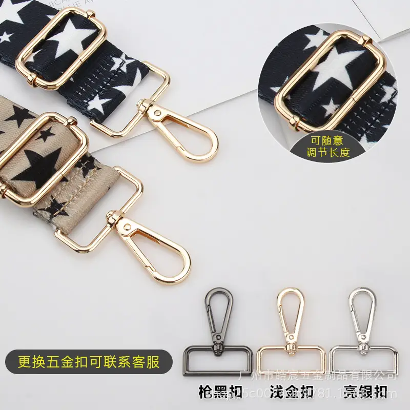 Adjustable Canvas Backpack Strap with Star Pattern - Image 7