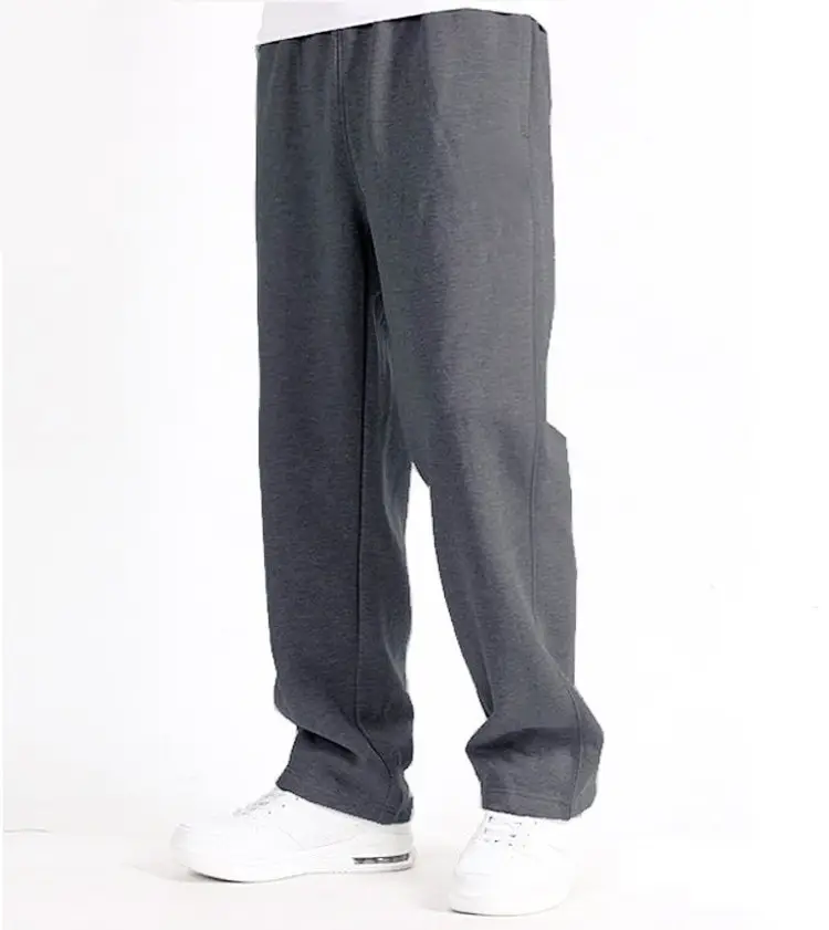 Black Casual Pants Loose Fit Men Summer Wear