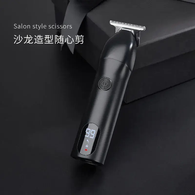 Rechargeable Electric Hair Clipper with Smart Digital Display - Image 8