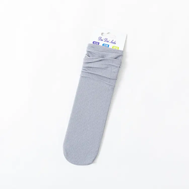 Ice ice socks women wholesale summer summer thin tube socks black and white pile socks women ice stockings summer stockings
