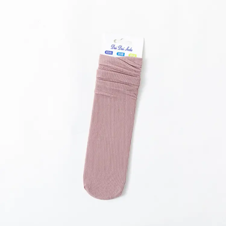 Ice ice socks women wholesale summer summer thin tube socks black and white pile socks women ice stockings summer stockings