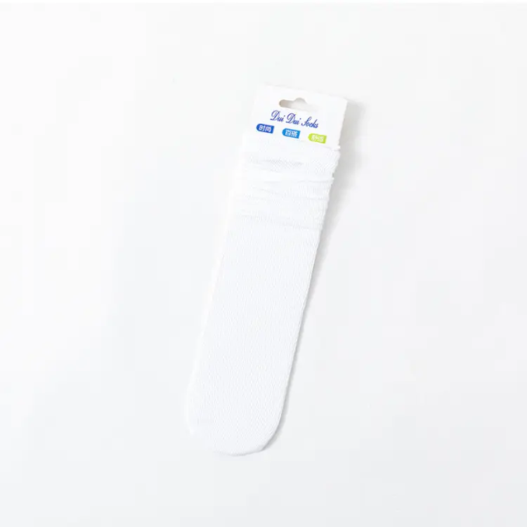 Ice ice socks women wholesale summer summer thin tube socks black and white pile socks women ice stockings summer stockings
