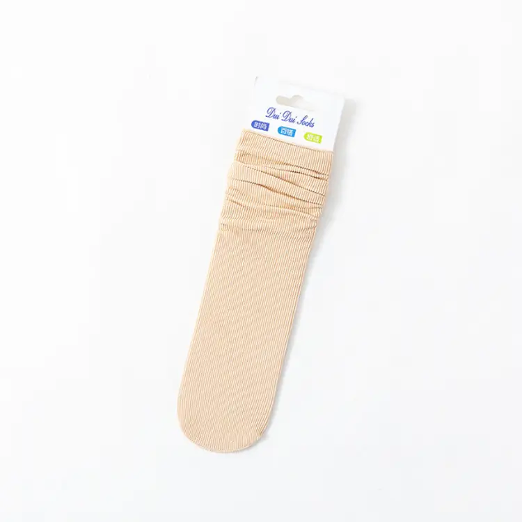 Ice ice socks women wholesale summer summer thin tube socks black and white pile socks women ice stockings summer stockings