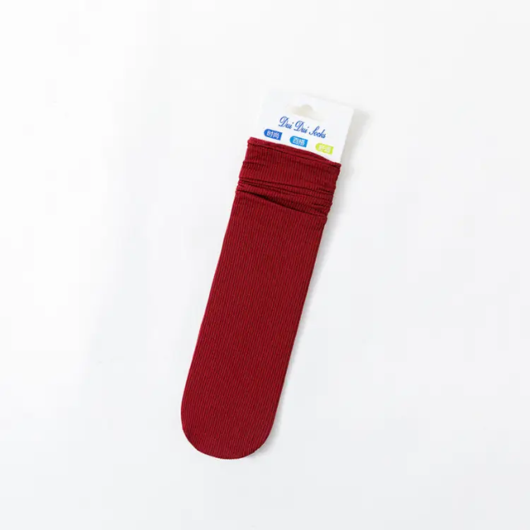 Ice ice socks women wholesale summer summer thin tube socks black and white pile socks women ice stockings summer stockings