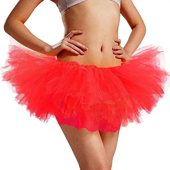 Purple Tulle Ruffled Tutu Dress for Women - Image 26