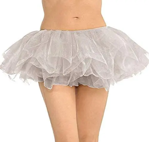 Purple Tulle Ruffled Tutu Dress for Women - Image 20
