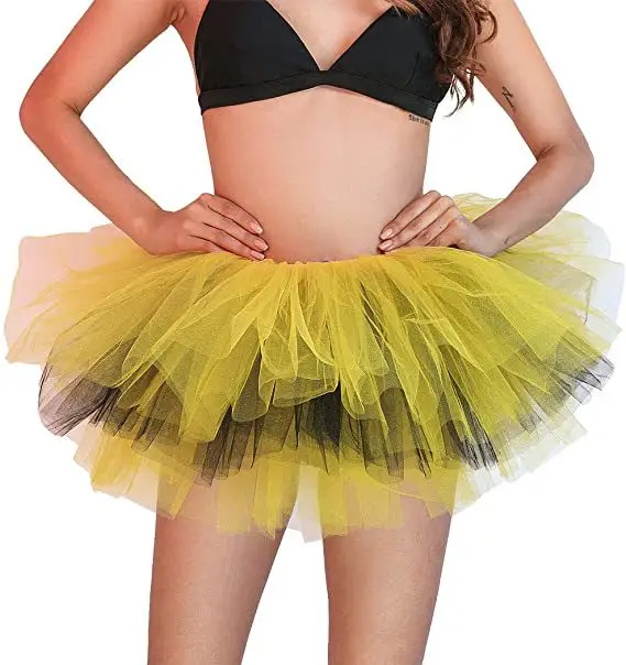 Purple Tulle Ruffled Tutu Dress for Women - Image 21