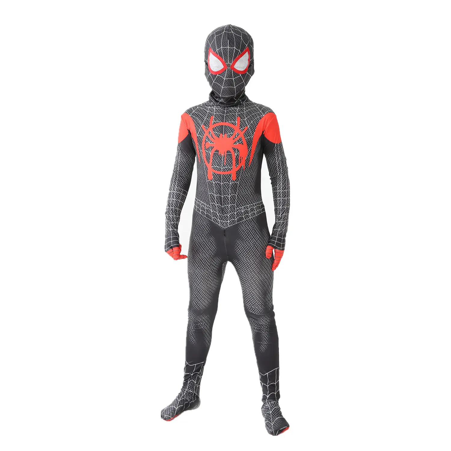 Spider-Man Miles Tights Suit Halloween Adult Kids