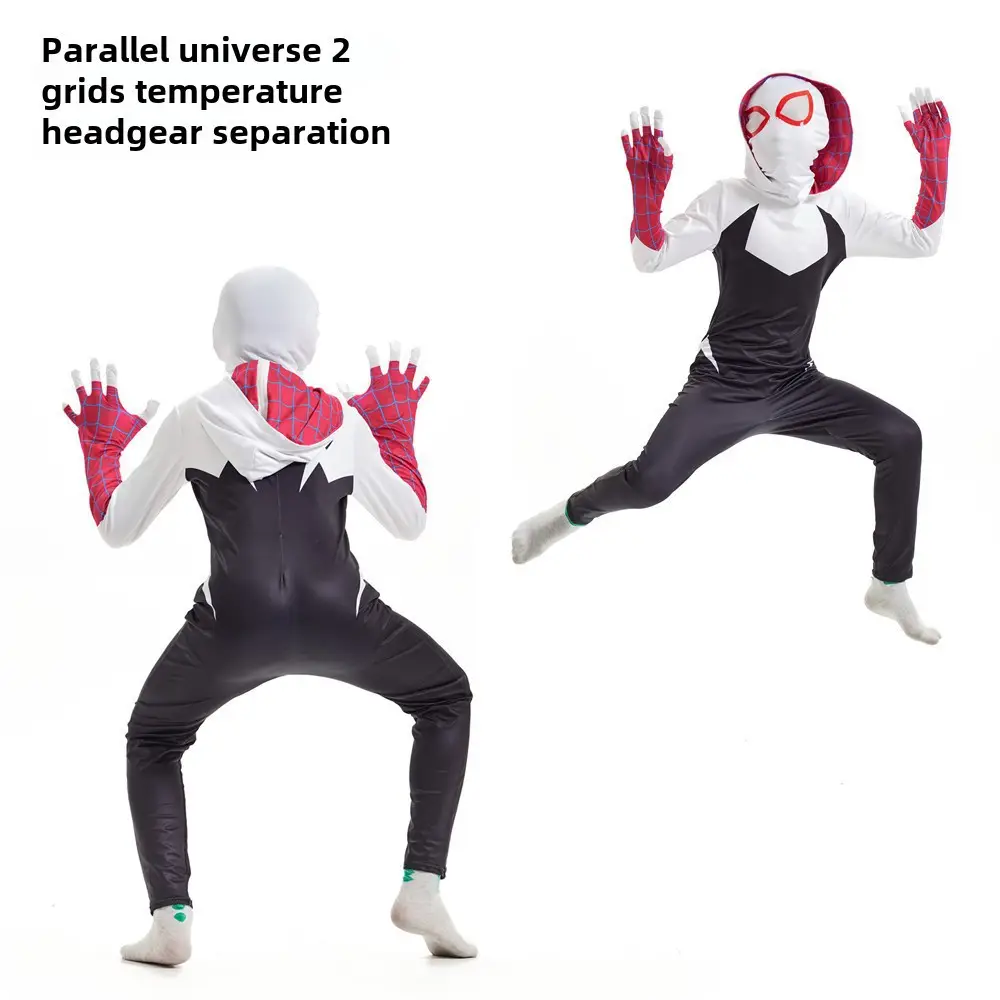 Spider-Man Miles Tights Suit Halloween Adult Kids