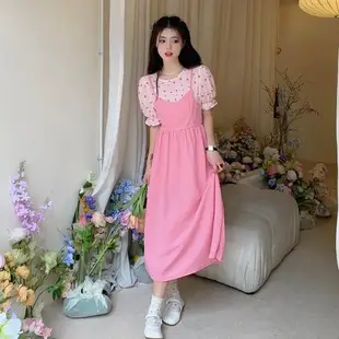 Black Square Neck Long Skirt Dress for Women — feature 10