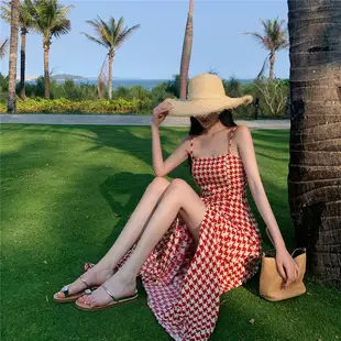 Black Square Neck Long Skirt Dress for Women — feature 62