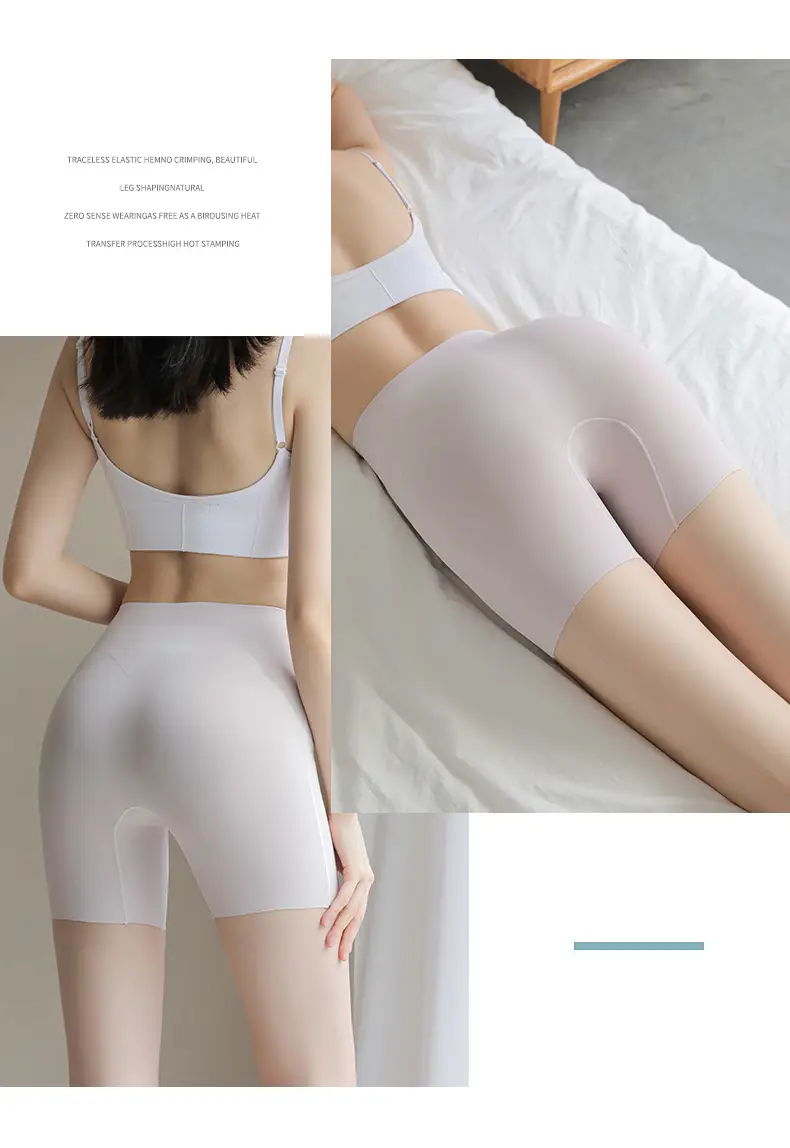 Women Peach Butt Control Shorts Light Pink — feature 19