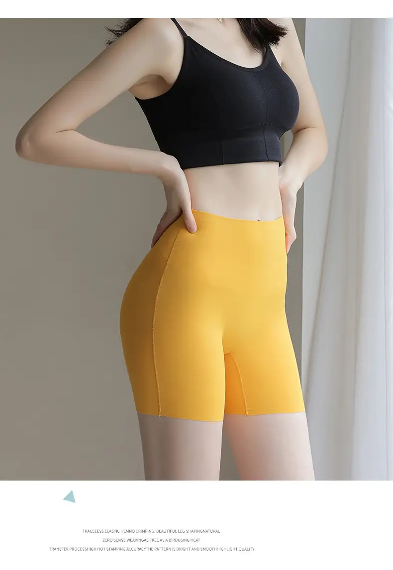 Women Peach Butt Control Shorts Light Pink — feature 28