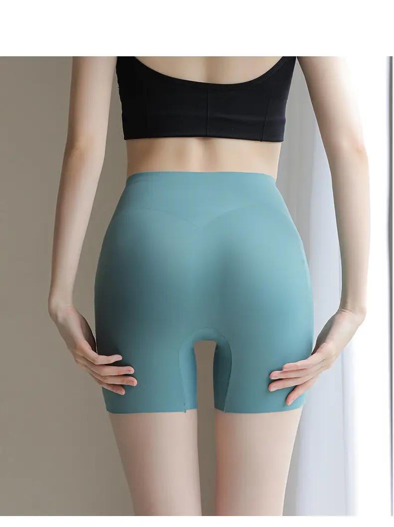 Women Peach Butt Control Shorts Light Pink — feature 36