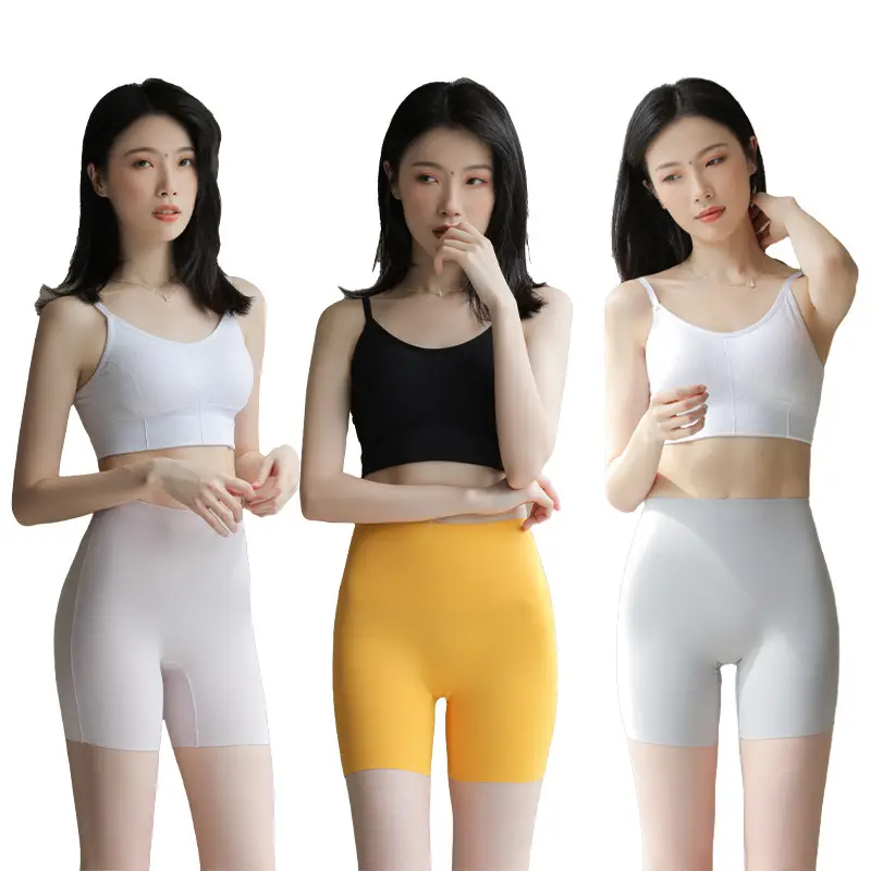 Women Peach Butt Control Shorts Light Pink — feature 39