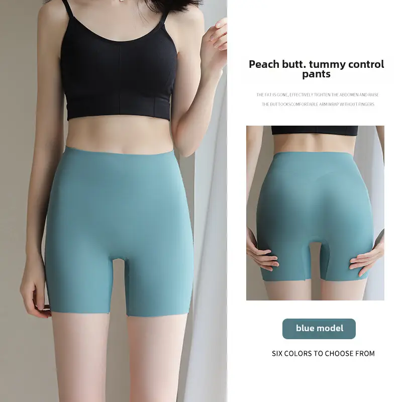 Women Peach Butt Control Shorts Light Pink - Image 19