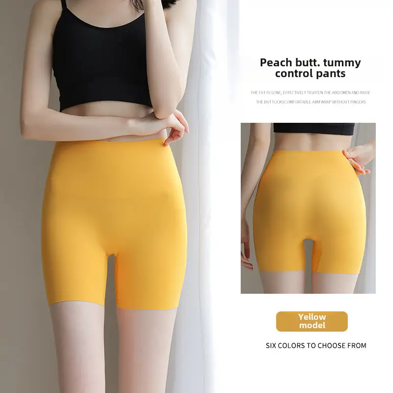 Women Peach Butt Control Shorts Light Pink - Image 21