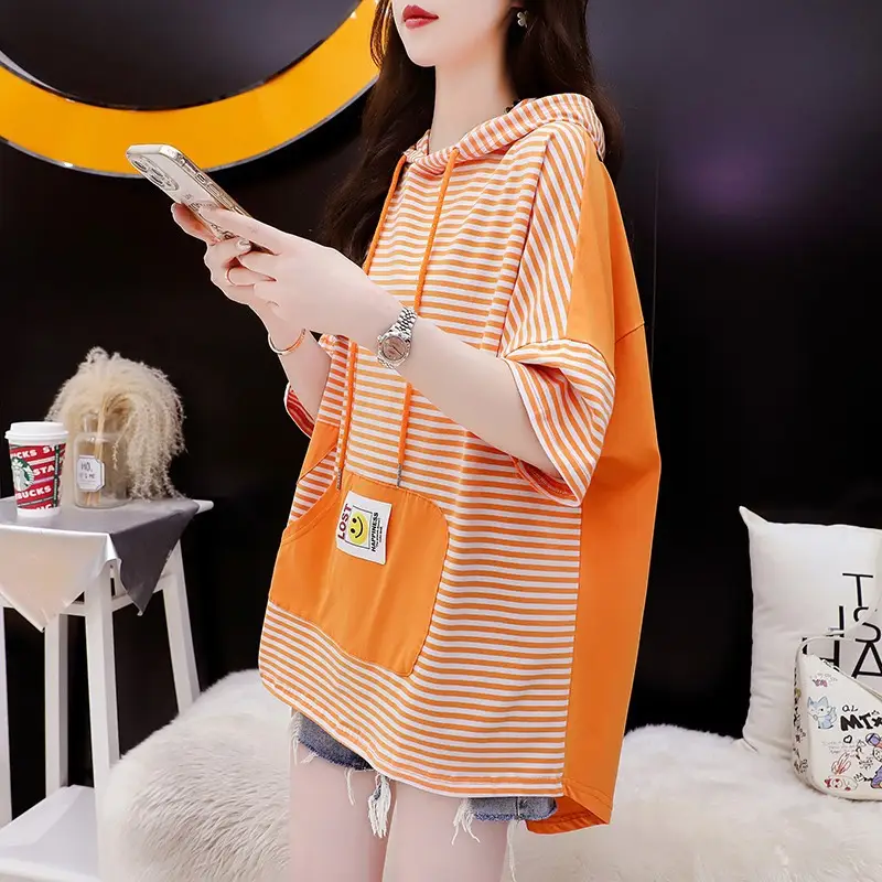 Black Cotton Smile Graphic Long Sleeve T-Shirt - Image 2